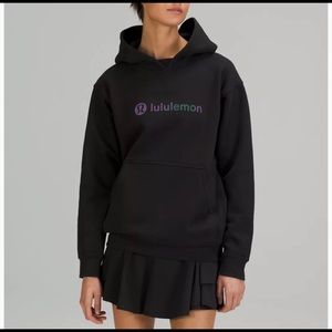 🖤💜💙LULULEMON ALL YOURS GRAPHIC HOODIE/JACKET-BLACK
